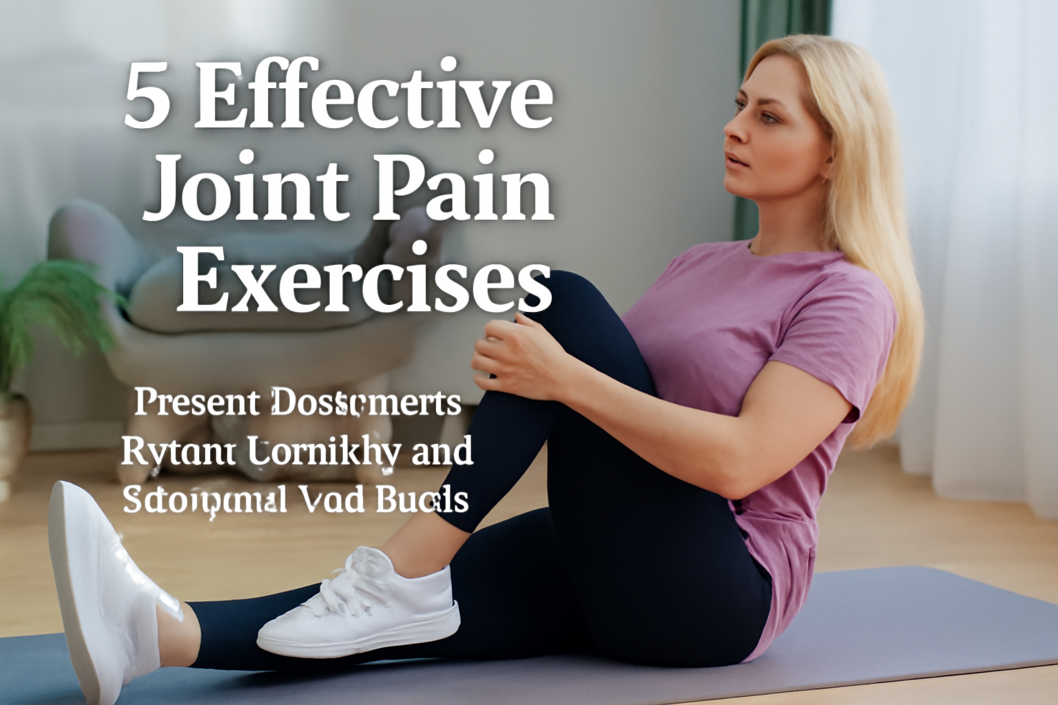 5 Easy Ways to Avoid Joint Pain & Protect Your Body Every Day with Joint Pain Exercises