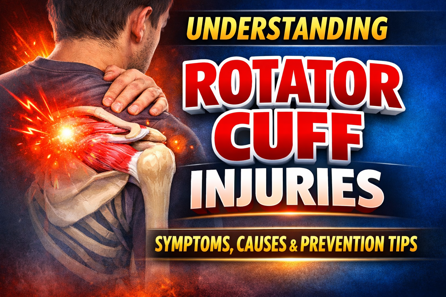 Understanding Rotator Cuff Injuries: Symptoms, Causes & Prevention Tips