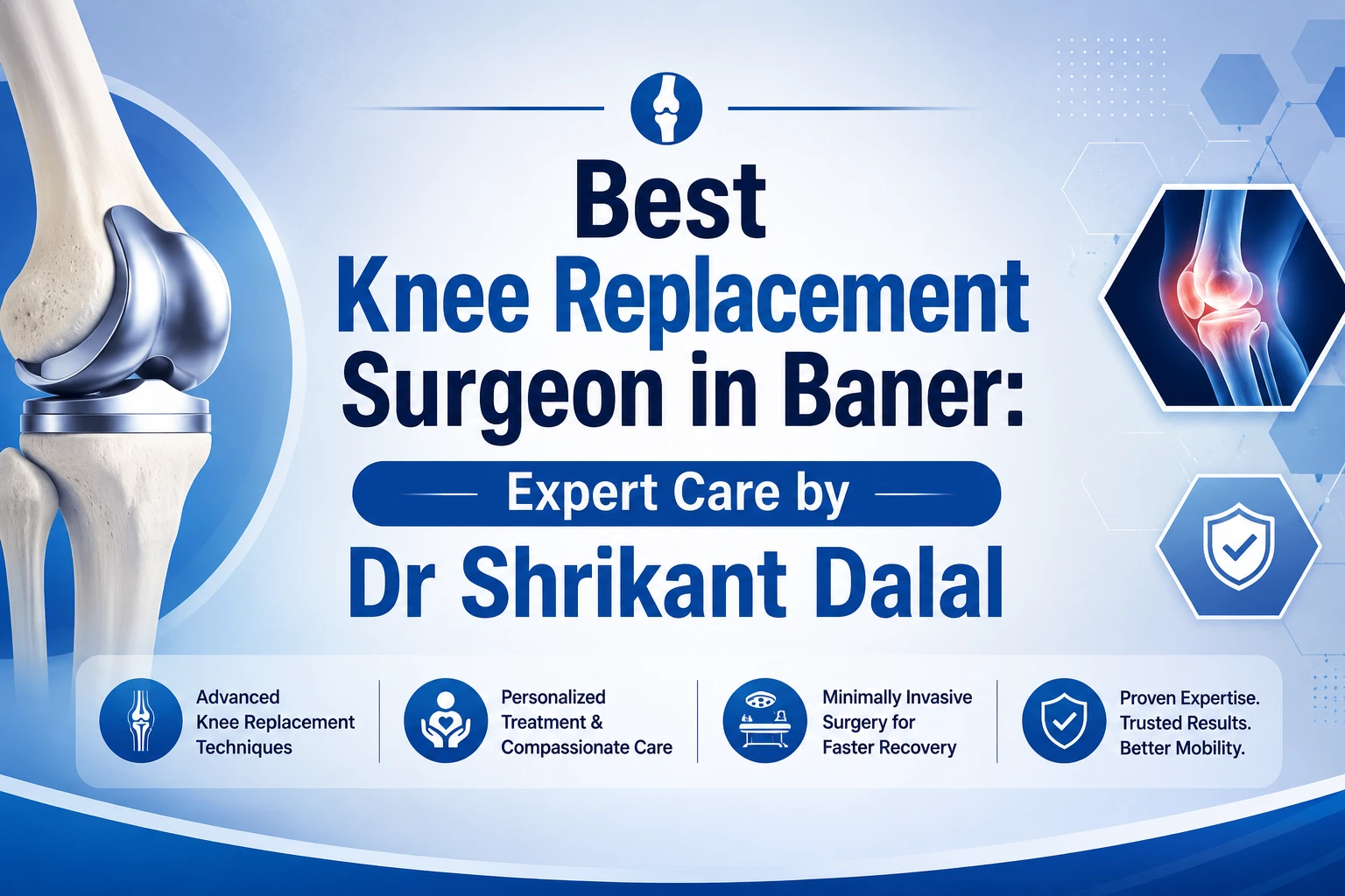 best knee replacement surgeon in Baner