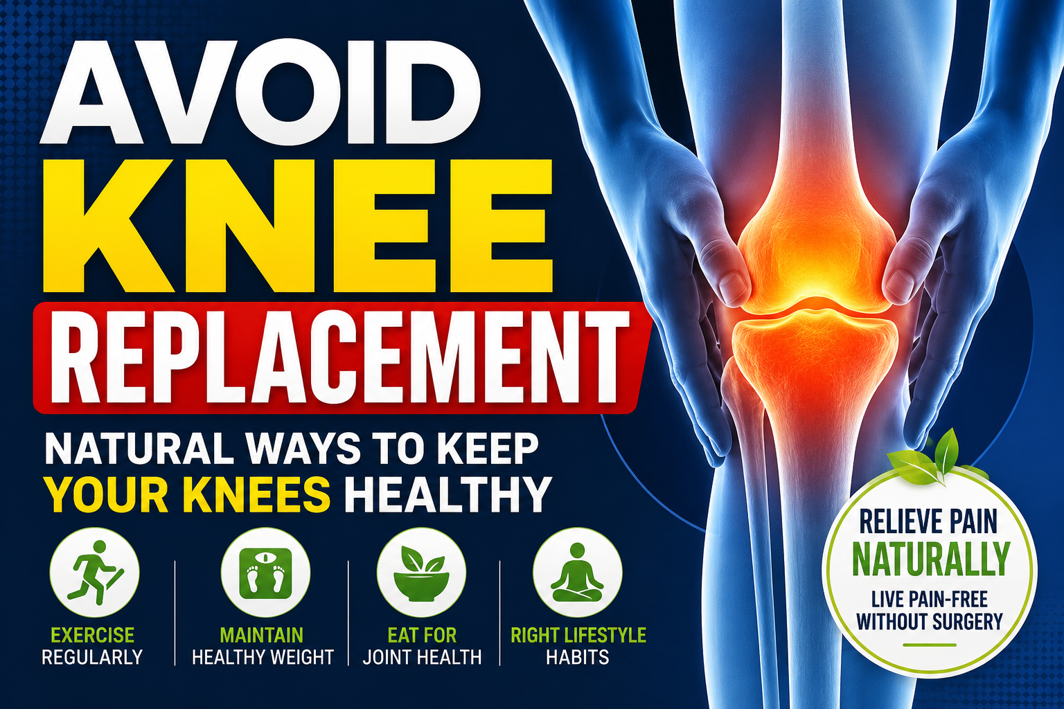 Avoid Knee Replacement