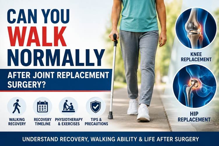 Can You walk Normally after Joint Replacement Surgery