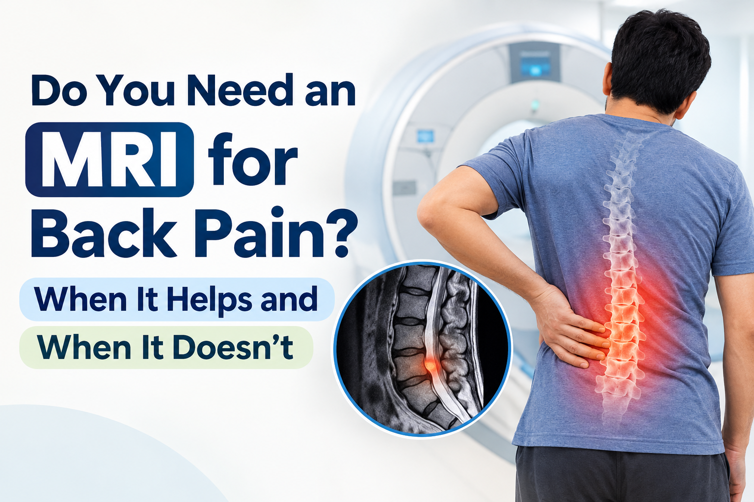 MRI for Back Pain When It Helps